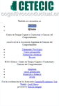 Mobile Screenshot of cognitivoconductual.org